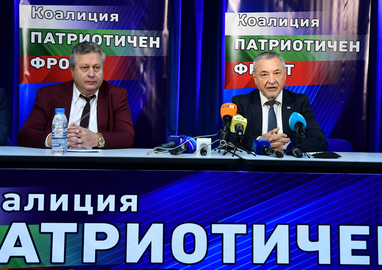 Коалиция "Патриотичен фронт" издига кандидатурата на лидера на НФСБ Валери Симеонов за президент