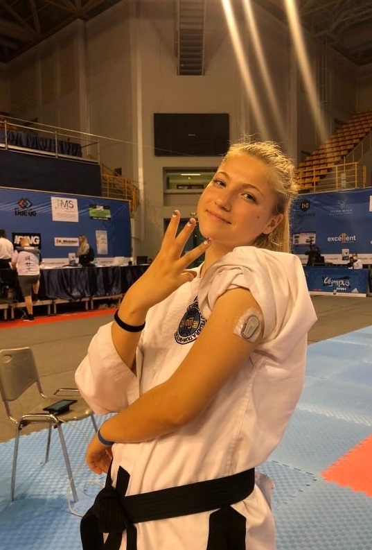 17-годишно момиче с диабет спечели два бронзови медала на европейското първенство по таекуондо в Крит