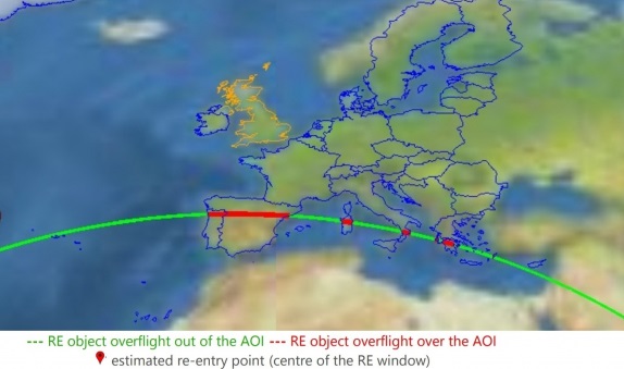 Заради китайска ракета затвориха небето над Испания, Италия и Франция