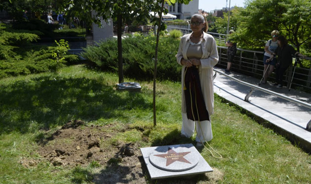 Ели Скорчева посади липа в Стара Загора