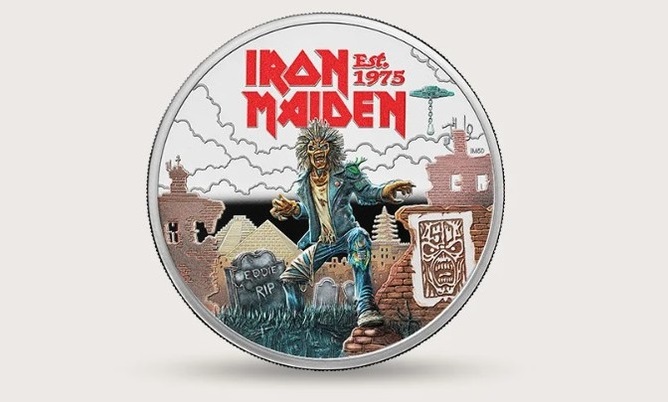 Във Великобритания пуснаха монета в чест на Iron Maiden